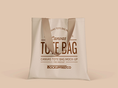 Download Free Canvas Tote Bag Mockup By Mockupfree On Dribbble