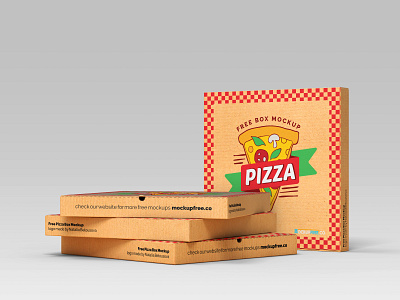 Free Pizza Box Mockup box box mockup box mockup set box mockups branding design food mockup free mockup mockups package package design packagedesign packaging packaging design pizza pizza box product