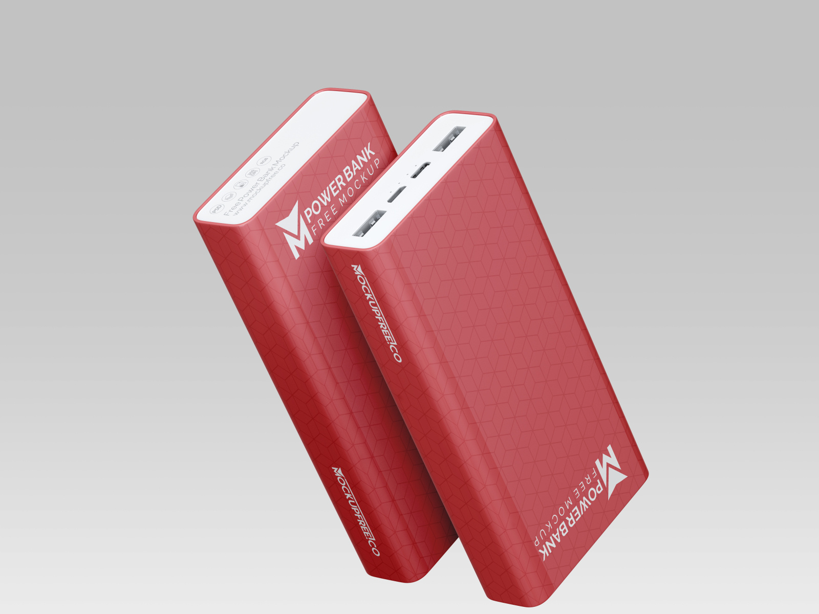 7789+ Power Bank Mockup Psd