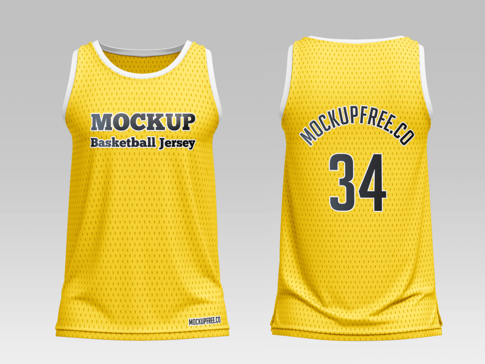 Mockup Basketball Jersey