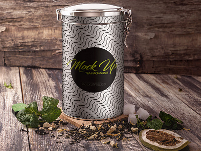 Tea Packaging – 17 Free PSD Mockups box branding can drink free lemon mockup mockups package product sugar tea