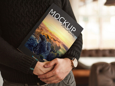 Magazine Huge Pack – 8 Free PSD Mockups