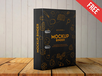 Binder – 2 Free PSD Mockups