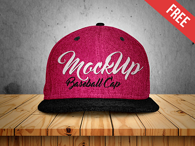 Free Baseball Cap Mock-up in PSD