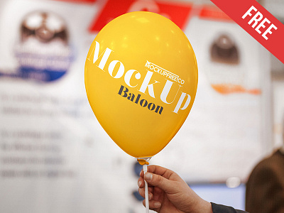 Download Balloon Mockup Designs Themes Templates And Downloadable Graphic Elements On Dribbble