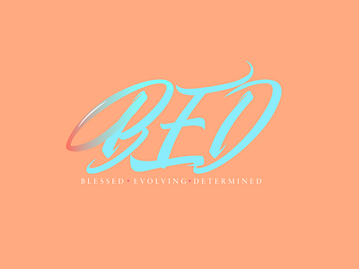 Blessed Evolving Determined Logo