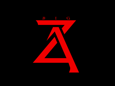 Big Za logo branding design illustration logo typography vector