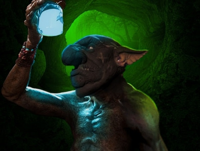NFT Goblin Wizard 3d animation collection fiverr graphic design nft