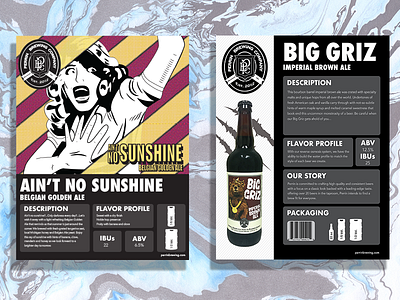 Perrin Brewing Sell Sheets beer craft marketing perrin