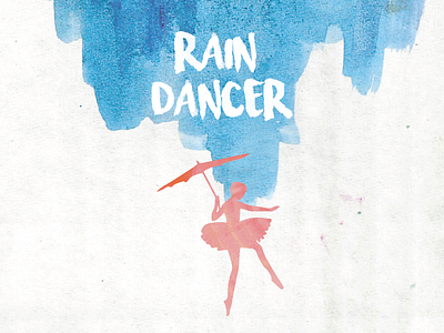 Rain Dancer ballerina beer dancer dancing perrin perrin brewing co. rain rain dancer watercolor