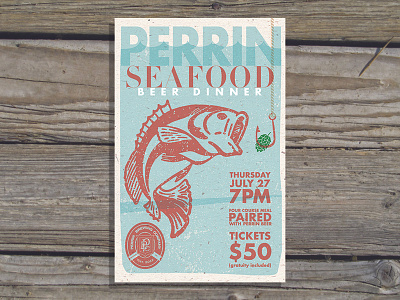 Seafood Beer Dinner beer brewery brewing craft dinner food perrin seafood