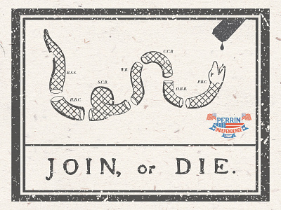 Join, or Die beer brewery craft independence revolution