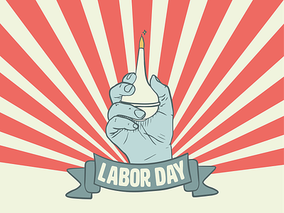 Tileworks Labor Day Graphic bulb glazing ceramics labor day tileworks