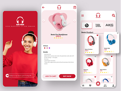 Daily UI Design Challenge| Day 01| Headphone 3d adobe xd animation app branding design flat graphic design icon illustration illustrator logo minimal typography ui ux vector web website xd