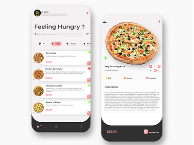 Daily UI Design Challenge| Day 01| Food App Ui by Ux.Jarry on Dribbble