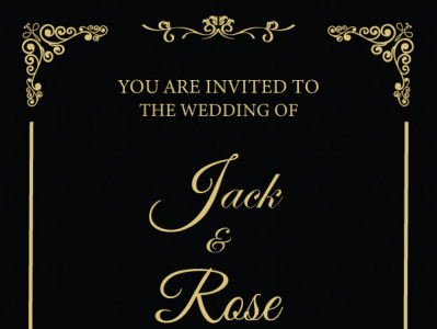 Wedding Invitation Card Design design graphic design illustration invitationcard typography