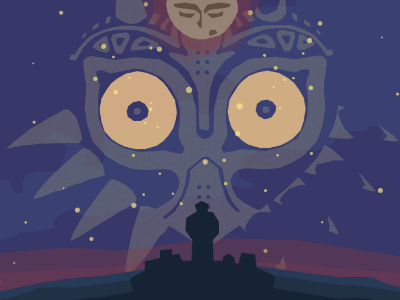 Moonfall illustration poster