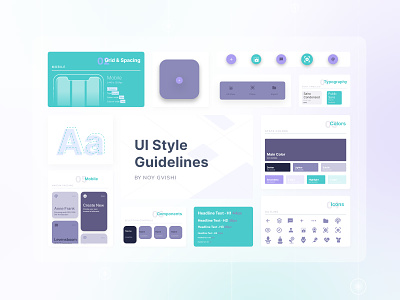 Style Guide design system mobile style guide