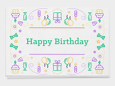 Happy Birthday Card