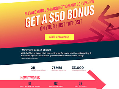 Promotion Landing page