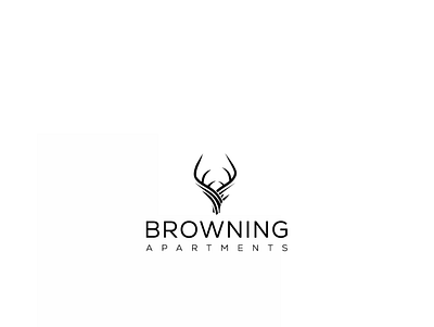 Browning Apartments app branding design graphic design illustration logo typography ui ux vector