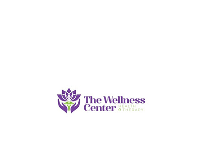 The Wellness Center Health & Therapy app branding design graphic design illustration logo typography ui ux vector