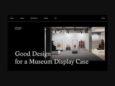 Architecture Website Concept branding design graphic design typography ui uiux ux web web design website