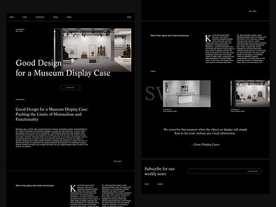 Architecture Website Concept branding design graphic design ui uiux ux web web design