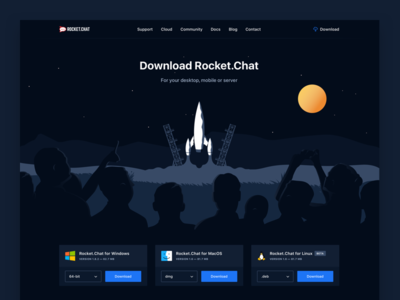 Rocket chat login
