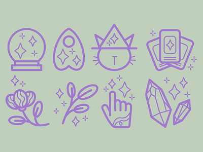 Witch icons