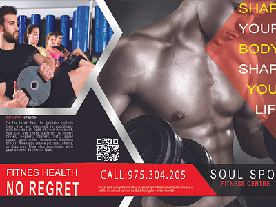 Gym Banner Design