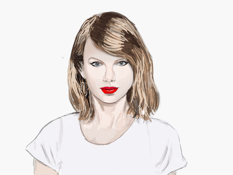 Taylor Swift by Yair on Dribbble