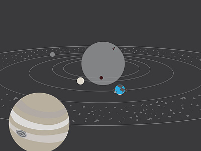 Solar System illustration solar system