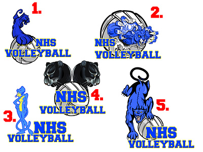 Highschool volleyball logo 1