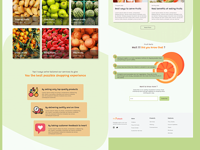 Fruitshack 2 design figma graphic design ui ux web design web development
