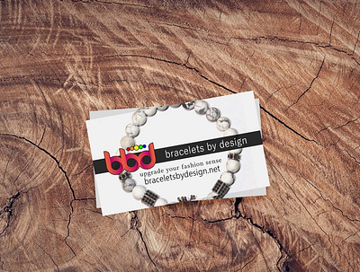 Bracelets by Design Business Card #1 bbd branding business card cards jewlery