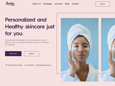 Beauty Campaign UI
