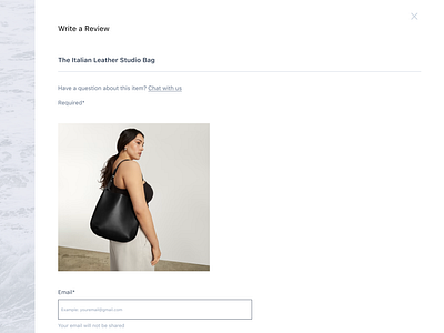 Product Page of E-commerce Website