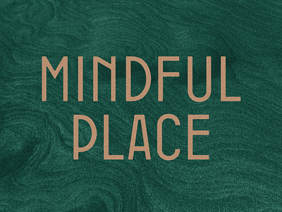 Mindfulplace identity (yoga and retreat center) branding identity illustration logo mindfulness peacefull retreat yoga