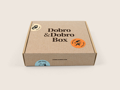 Gift box concept 2 coffee identity branding illustration logo packaging