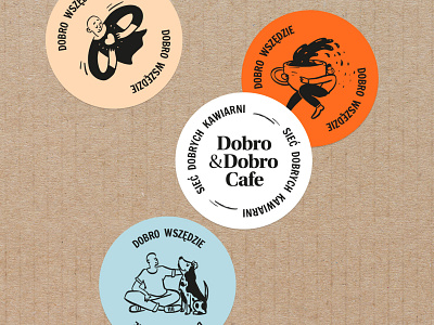 stickers concept 2 branding coffee identity design illustration logo
