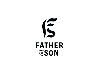 Father ans Son brand identity clothing father identity design logo son underwear