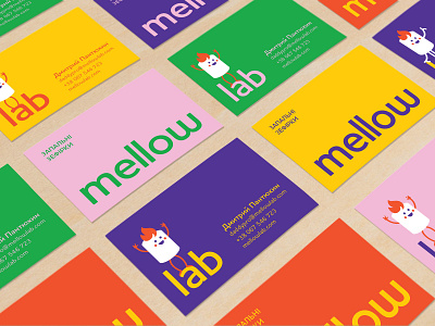 Mellow Lab identity identity branding logo marchmellow