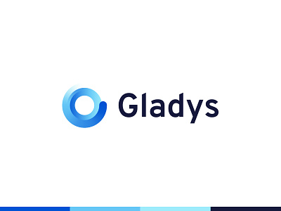 Gladys - Logo design ai artificial intelligence branding circle design eye gadient identity learning logo mark tech type