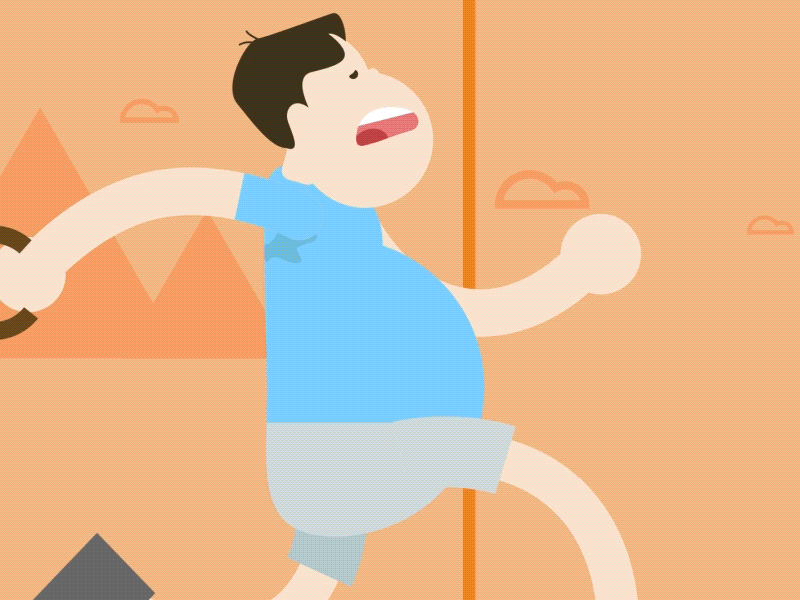 Stress after effects animation character character animation character design gif