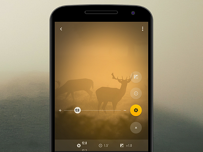Photo App for Android apps material design photo ui visual design