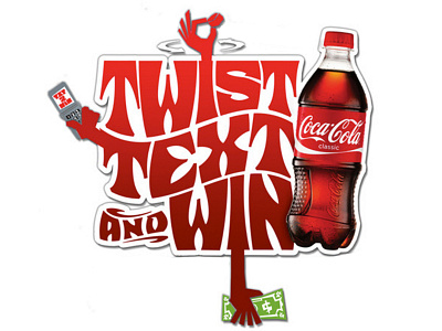 Coca-Cola's 'Twist.Text.&Win.' campaign coca colas media social twist.text.win.