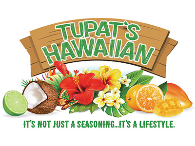 Tupat's Hawaiian Logo