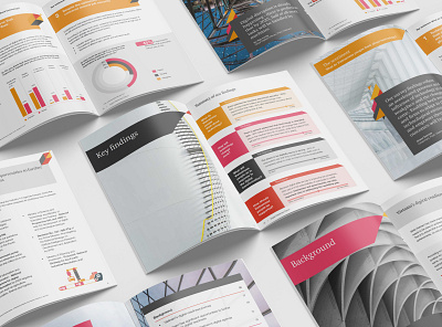 Digital Readiness Report annual report branding brochure chart design design brochure design report flat design graphic design illustration minimalist report