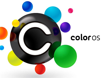 Color OS Logo Design -Option1 android color os icon logo oppo system logo technology vi
